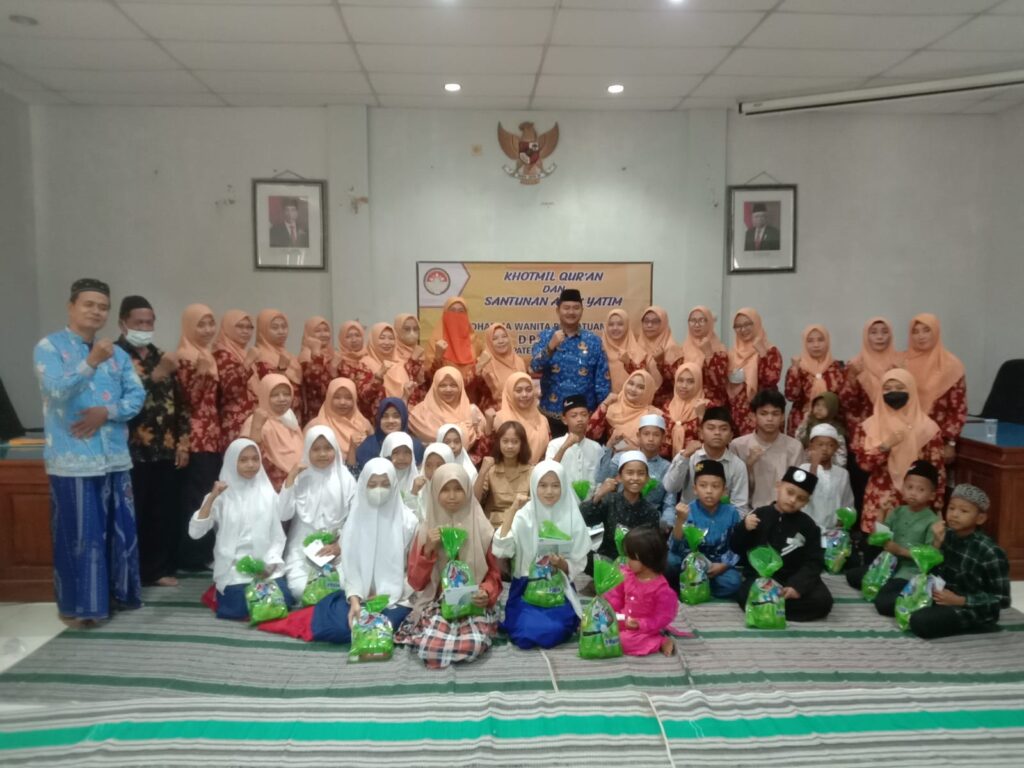 Santunan anak asuh panti lentera anak nusantara